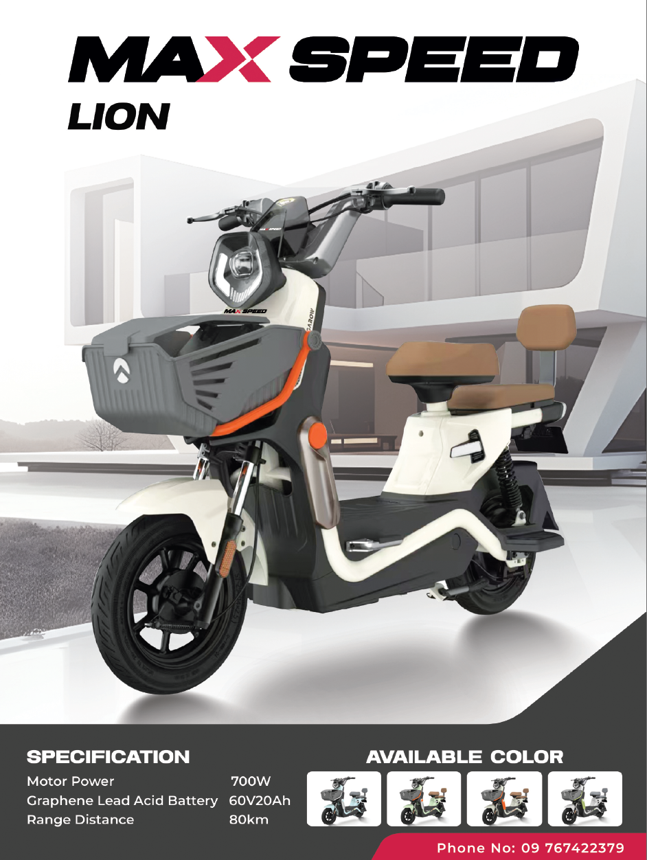Max Speed's Lion E-Bike
