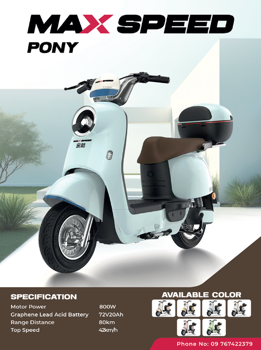 Max Speed's Pony E-Bike